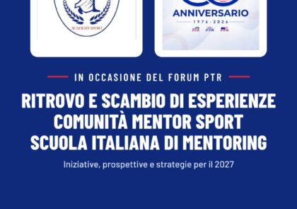 Forum – Il Mentoring nello sport – comunità di pratiche
